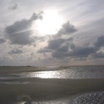 Abendstimmung am Strand, Borkum